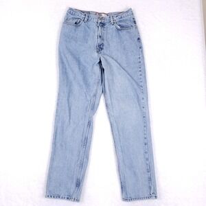 Vintage Old Navy Blue Jeans Size 12 Relaxed Fit Y2K Americana Mom Jeans Look